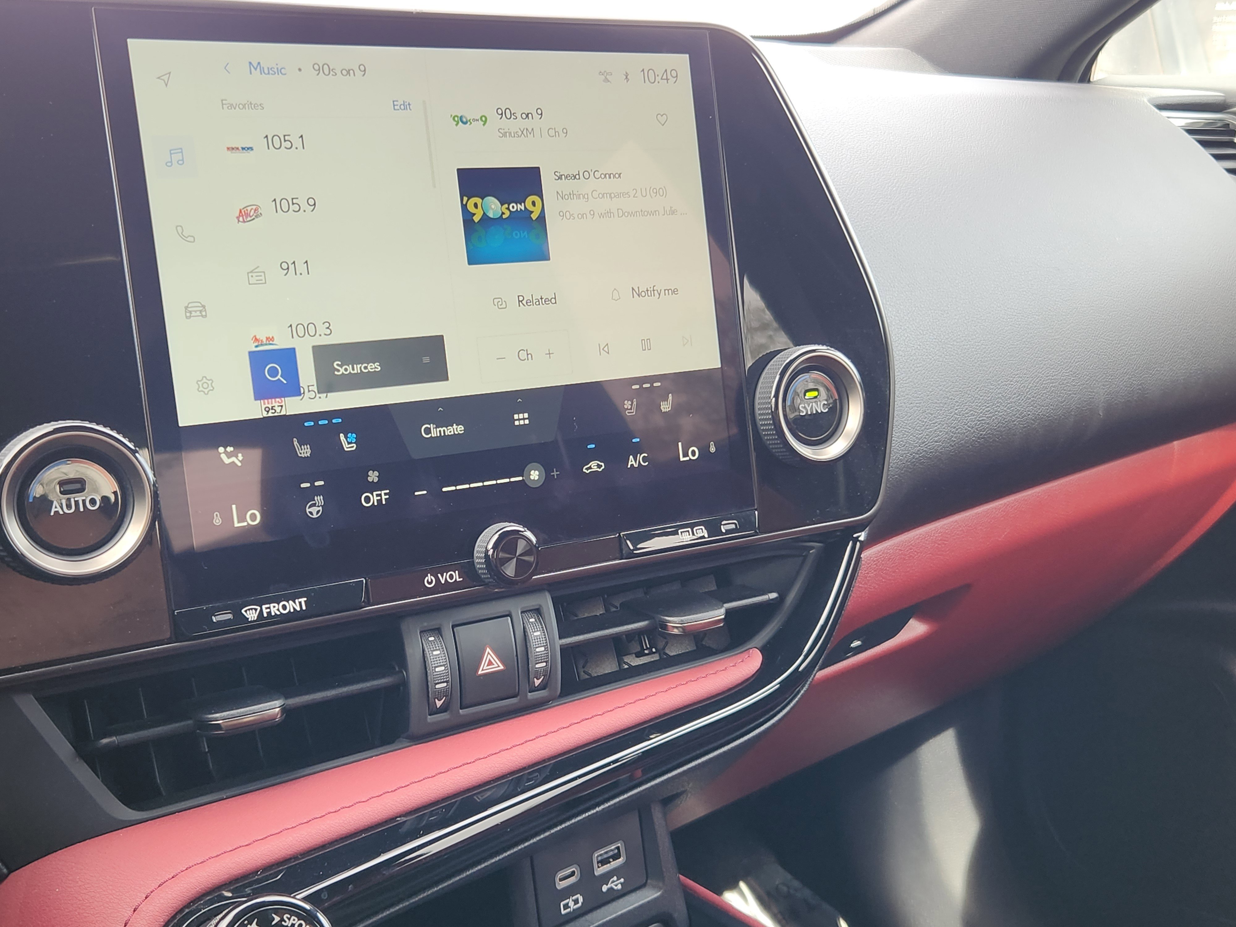 Used 2024 Lexus NX 350h AWD w/ Cold Area Package image 10