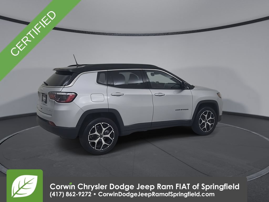 Certified 2025 Jeep Compass Limited AWD/4WD image 17