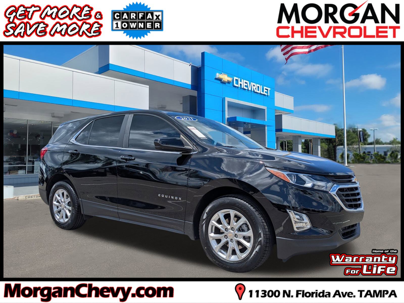 Certified 2021 Chevrolet Equinox LT