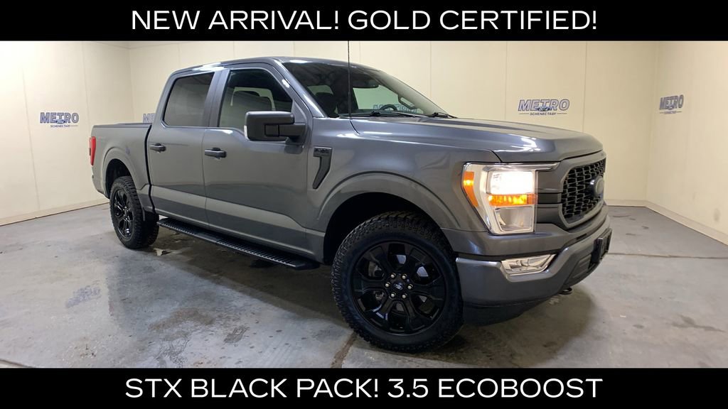Certified 2022 Ford F150 XL w/ STX Black Appearance Package image 1