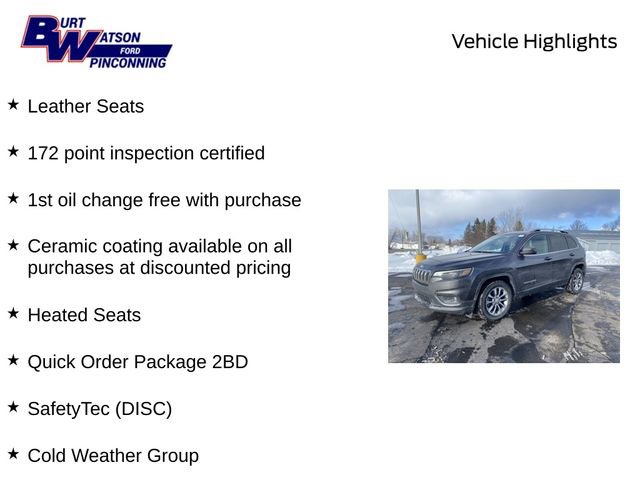 Used 2019 Jeep Cherokee Latitude Plus w/ Comfort/Convenience Group image 10