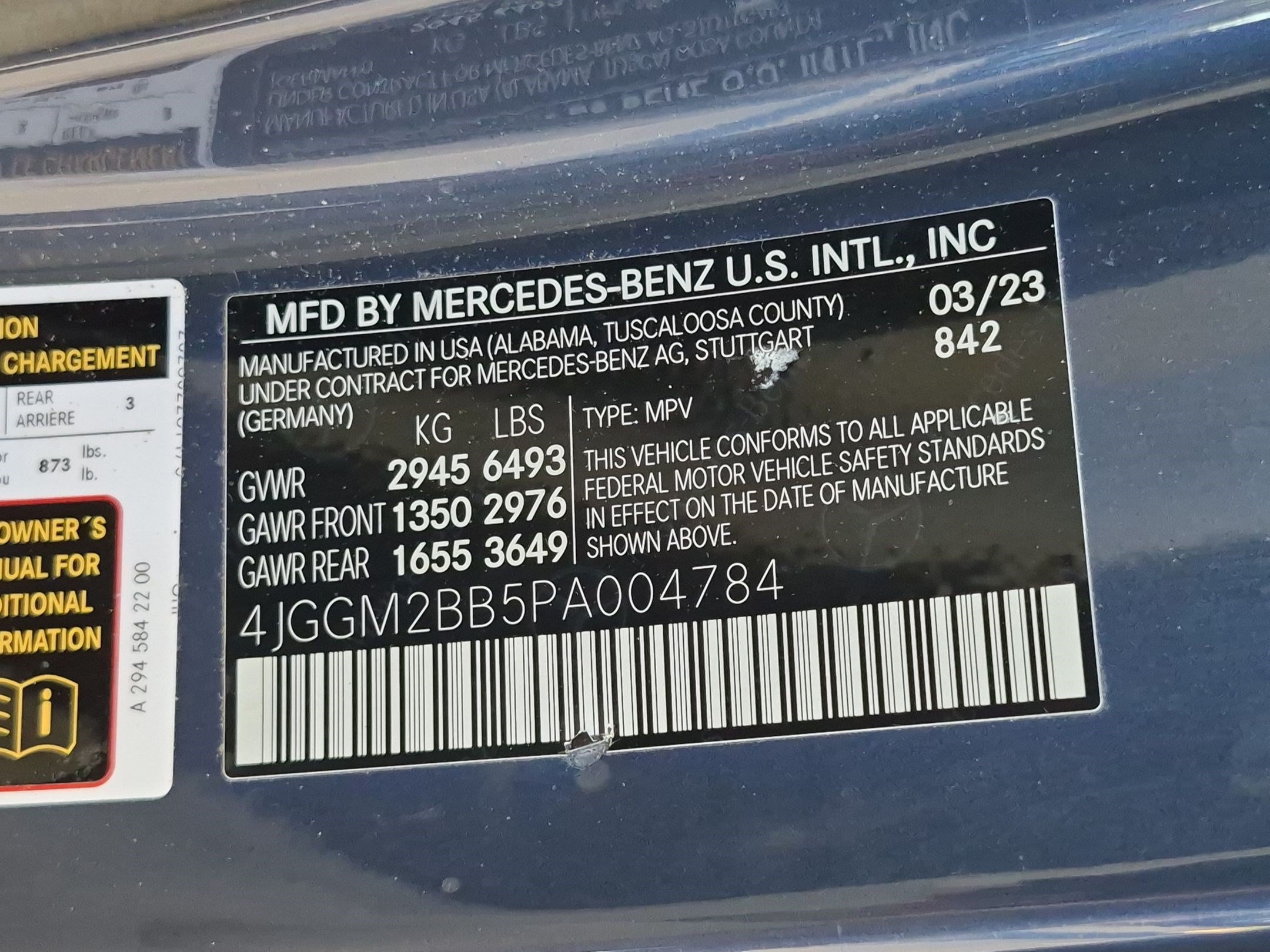 Certified 2023 Mercedes-Benz EQE 350+ SUV image 23