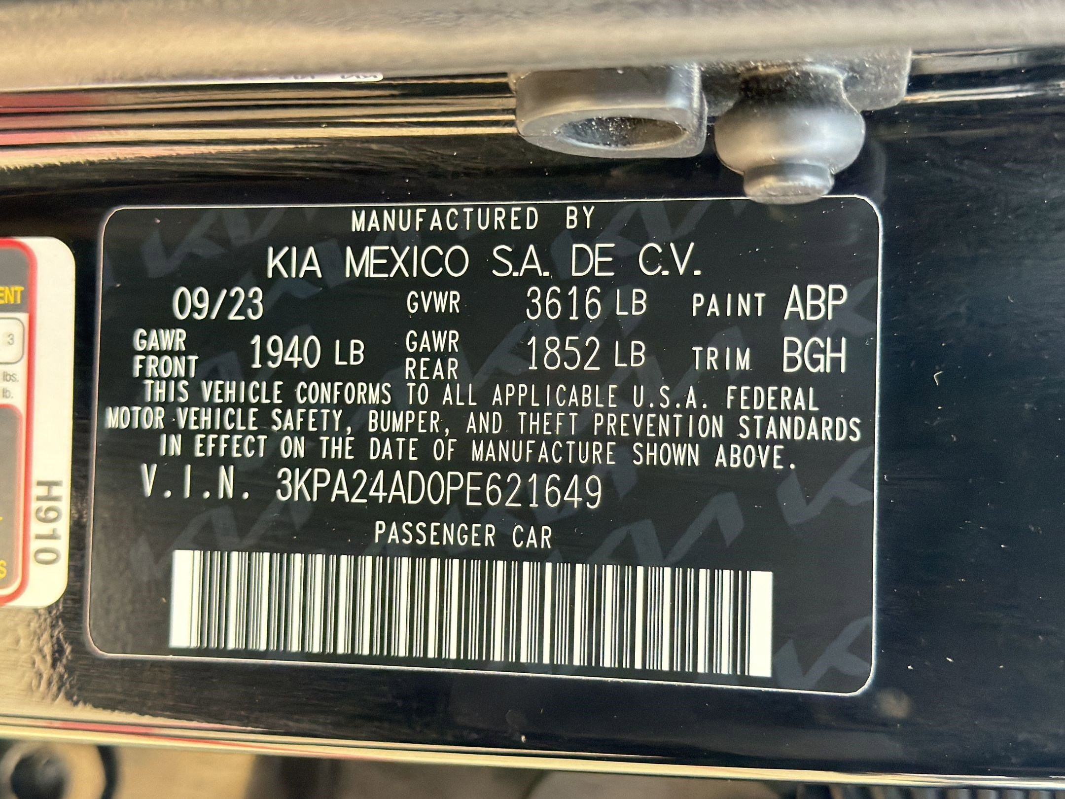 Used 2023 Kia Rio S image 19