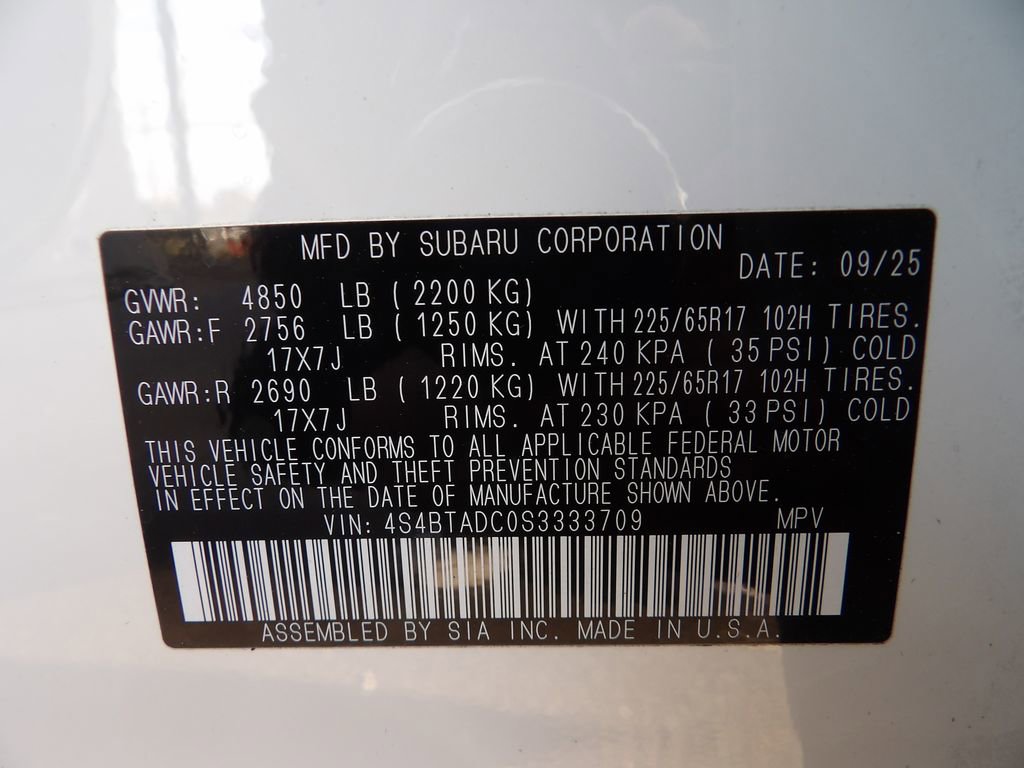 Used 2025 Subaru Outback Premium w/ Popular Package #1 image 31