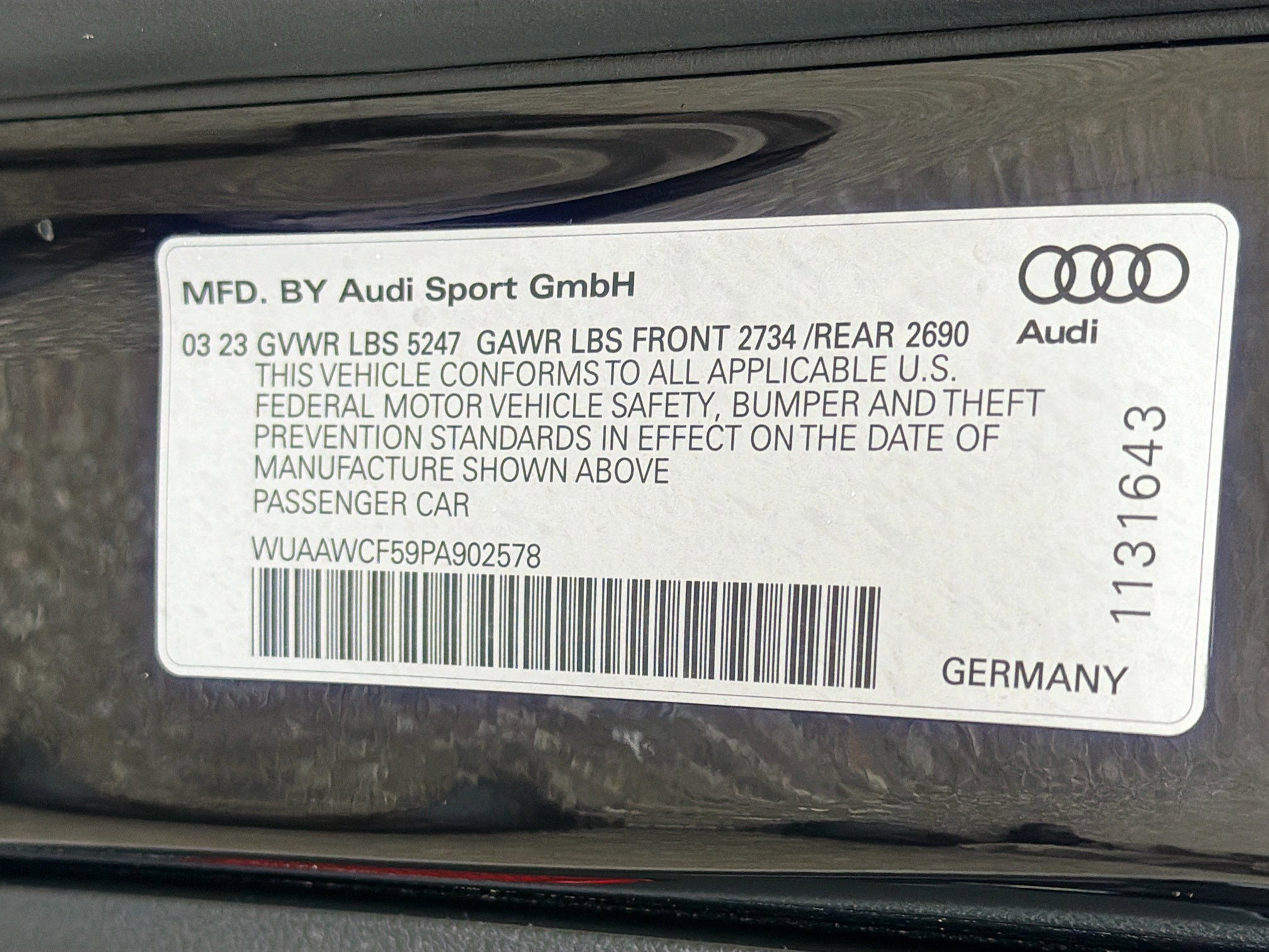 Certified 2023 Audi RS 5 Sportback image 45