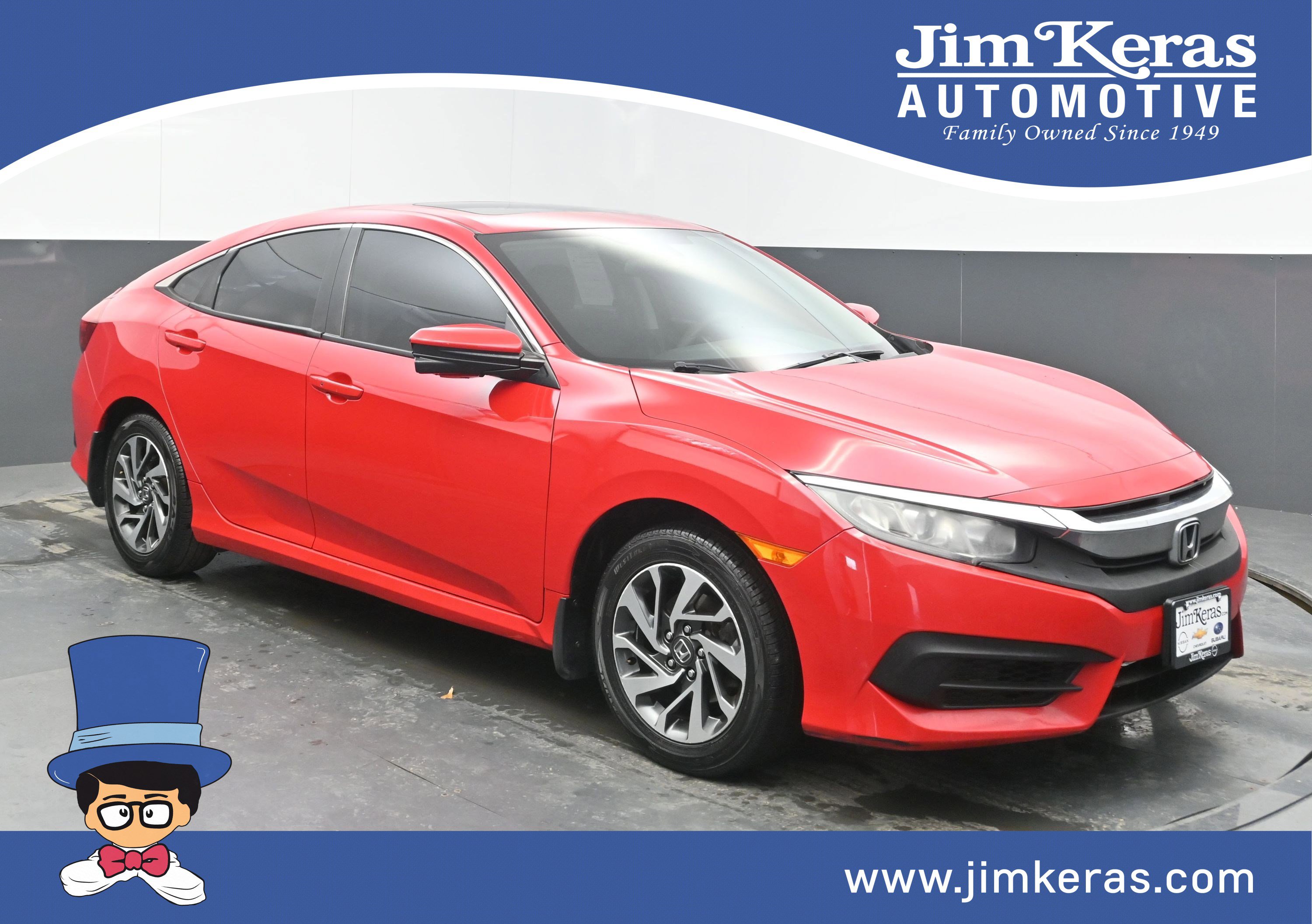 Used 2017 Honda Civic EX