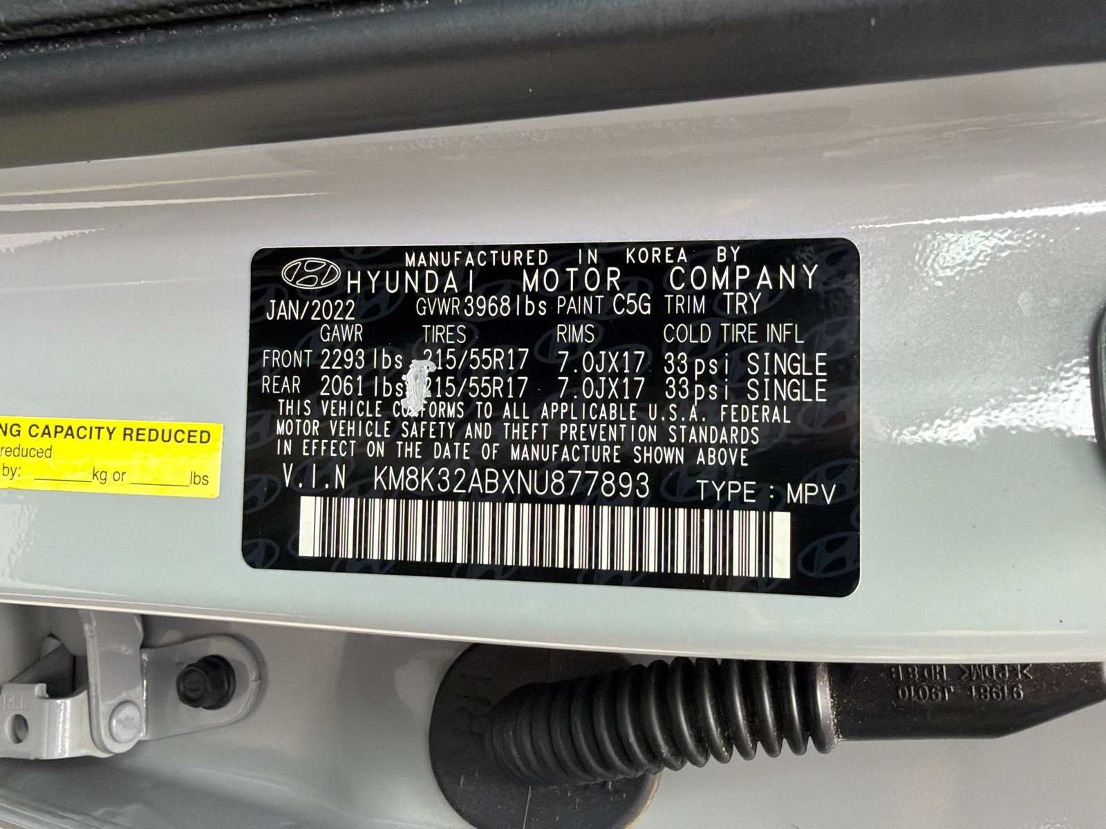 Certified 2022 Hyundai Kona SEL w/ Convenience Package FWD image 35