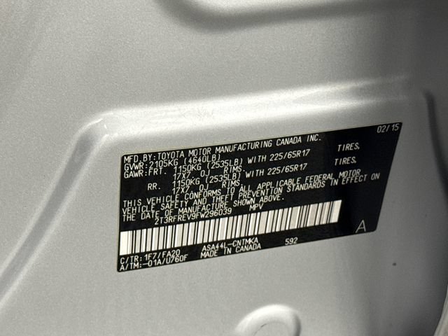 Used 2015 Toyota RAV4 XLE AWD/4WD image 28