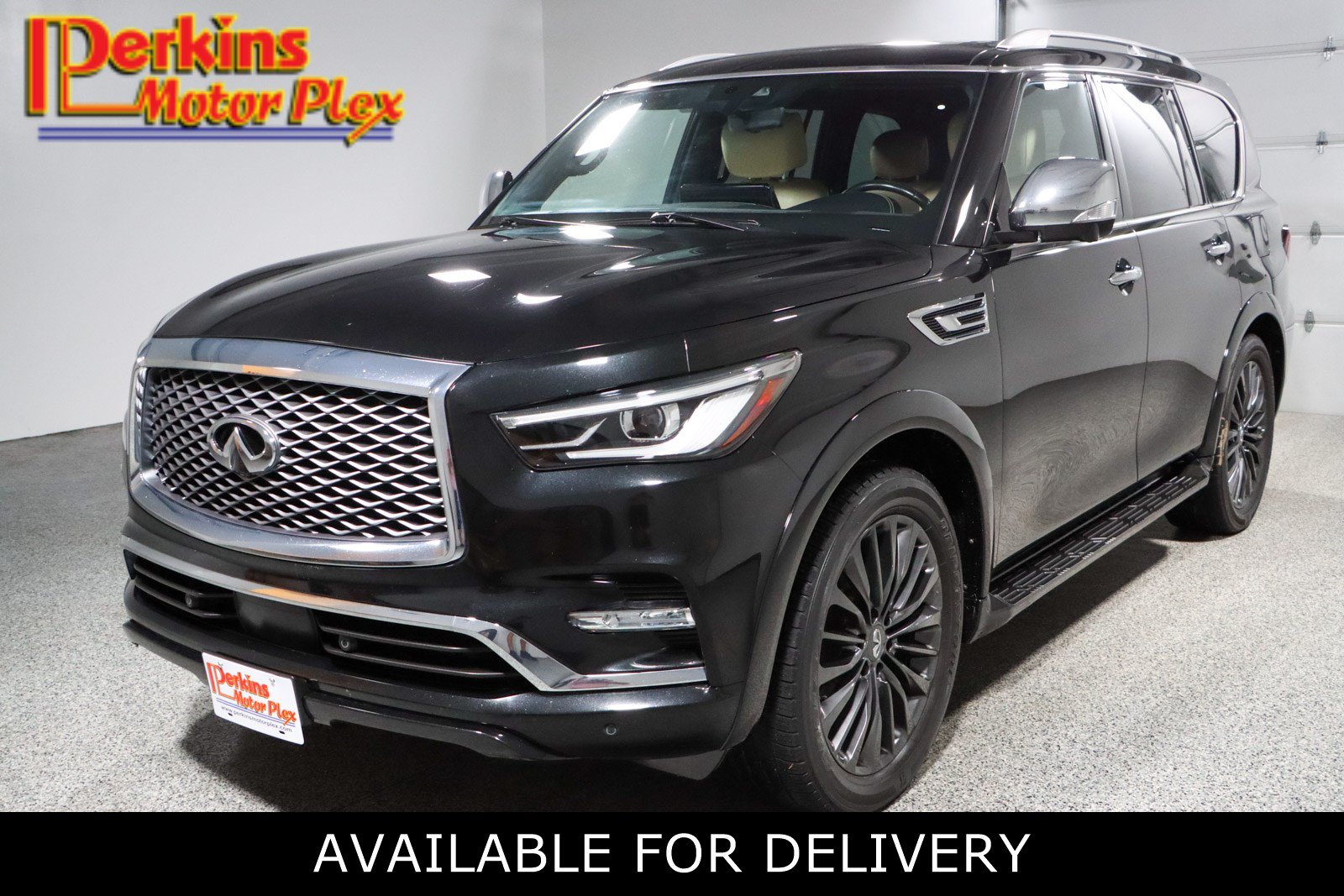 Used 2022 INFINITI QX80 Sensory w/ Cargo Package RWD image 1