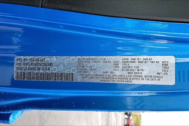 New 2026 Jeep Wrangler Sport image 13