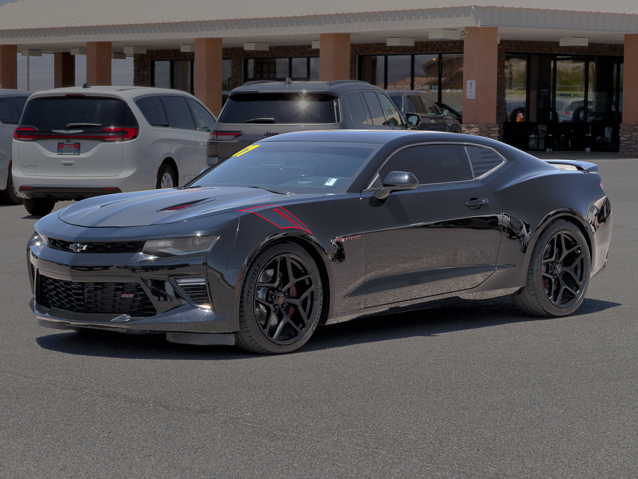 Used 2017 Chevrolet Camaro SS RWD image 1