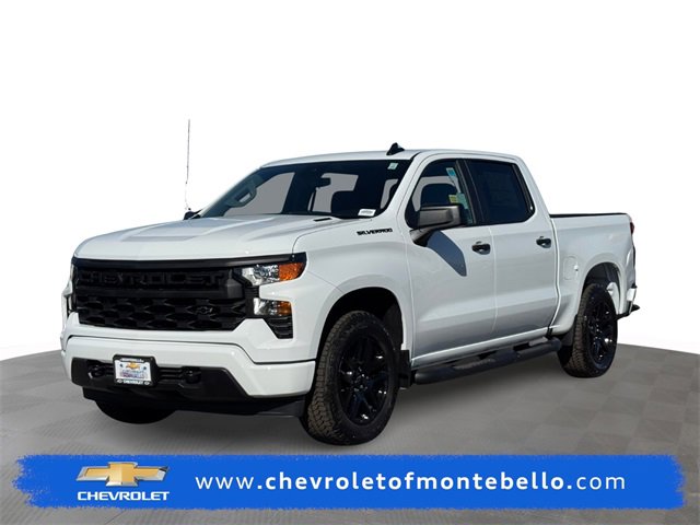 New 2025 Chevrolet Silverado 1500 Custom w/ Turbomax Blackout Package