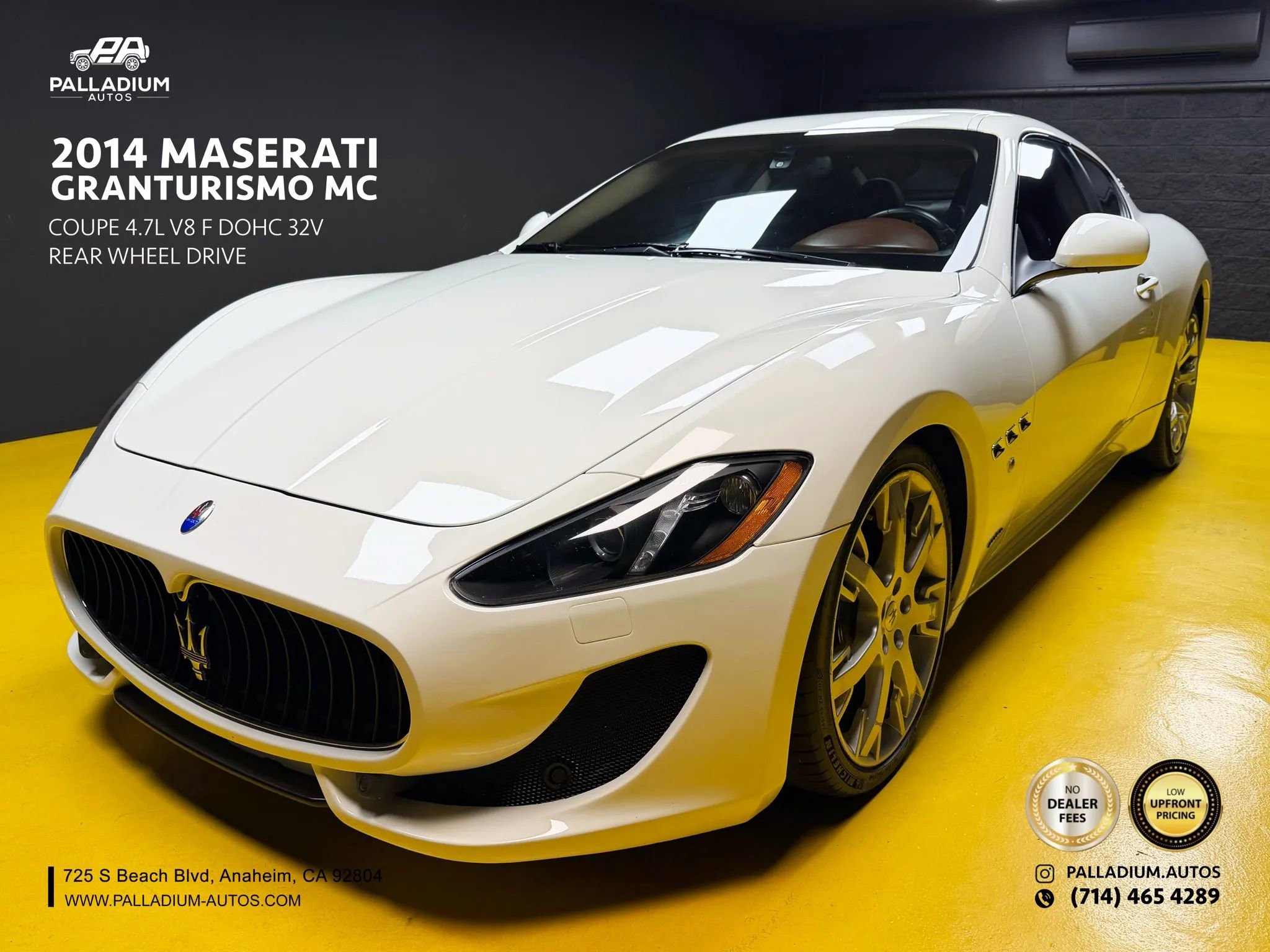 Used 2014 Maserati GranTurismo MC RWD image 1