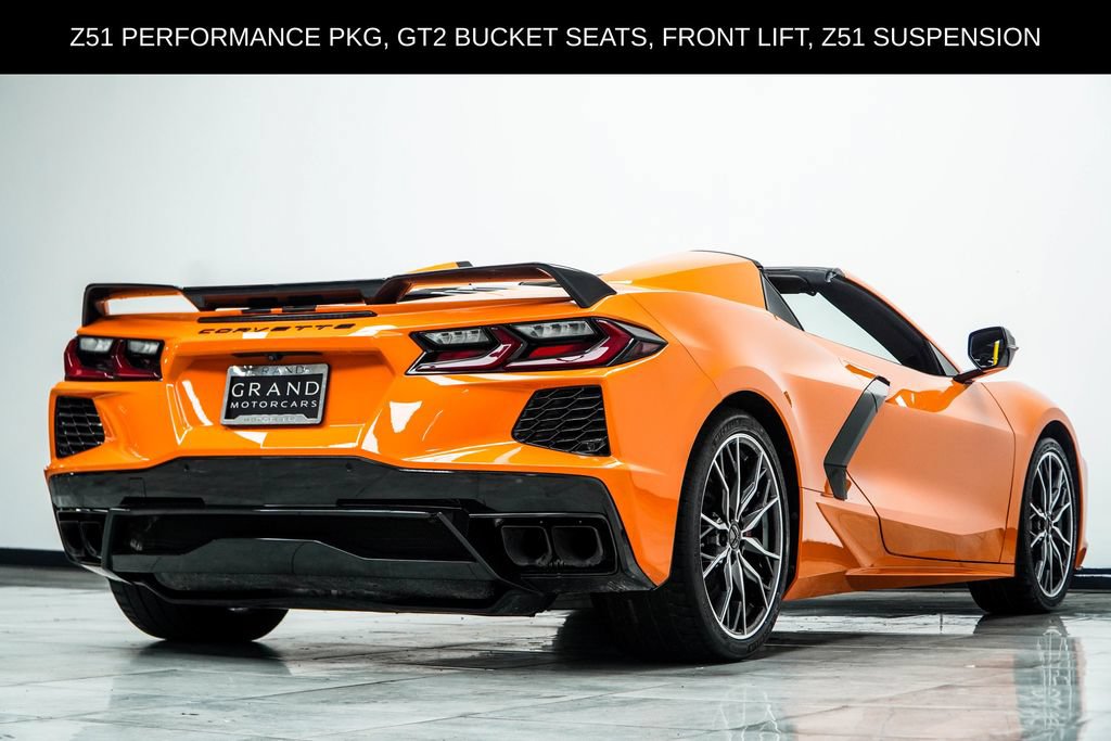 Used 2024 Chevrolet Corvette Stingray Preferred Conv w/ Z51 Performance Package RWD image 16