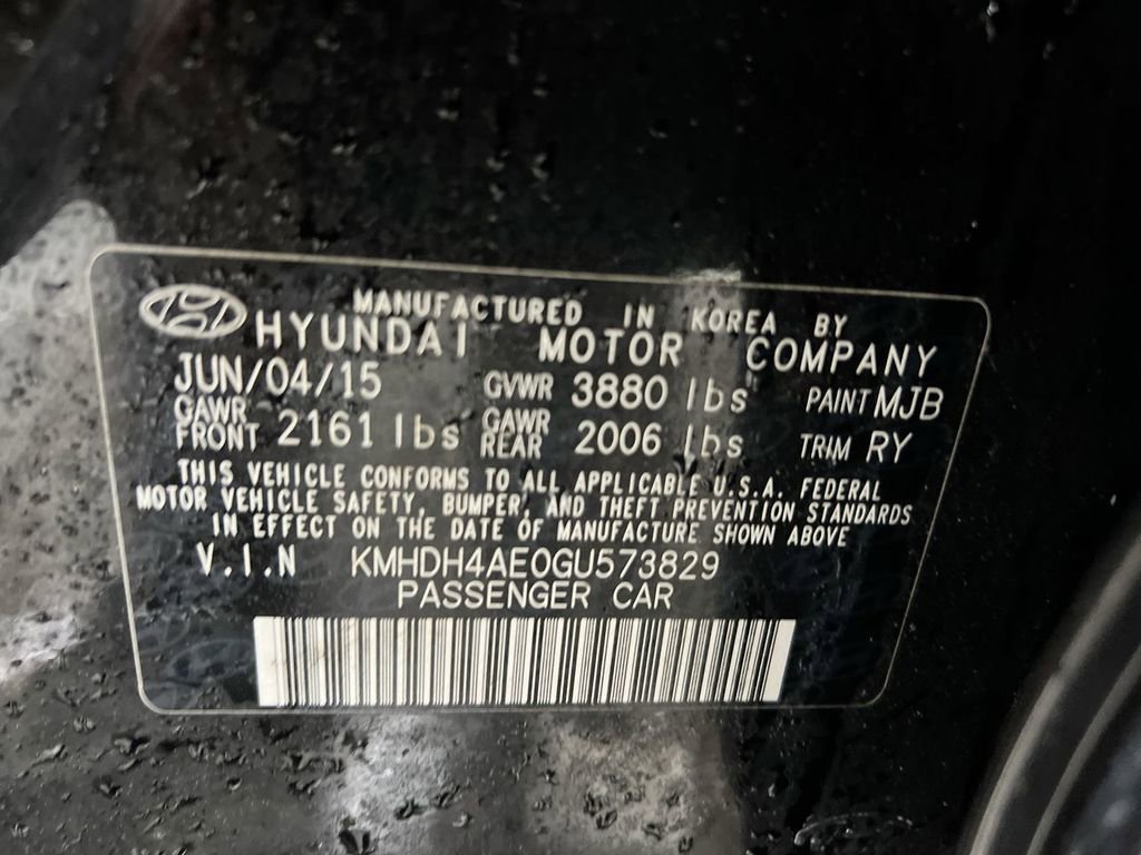 Used 2016 Hyundai Elantra Value Edition FWD image 26