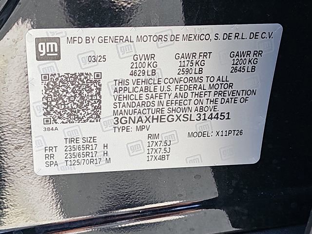 Used 2025 Chevrolet Equinox LT FWD image 38