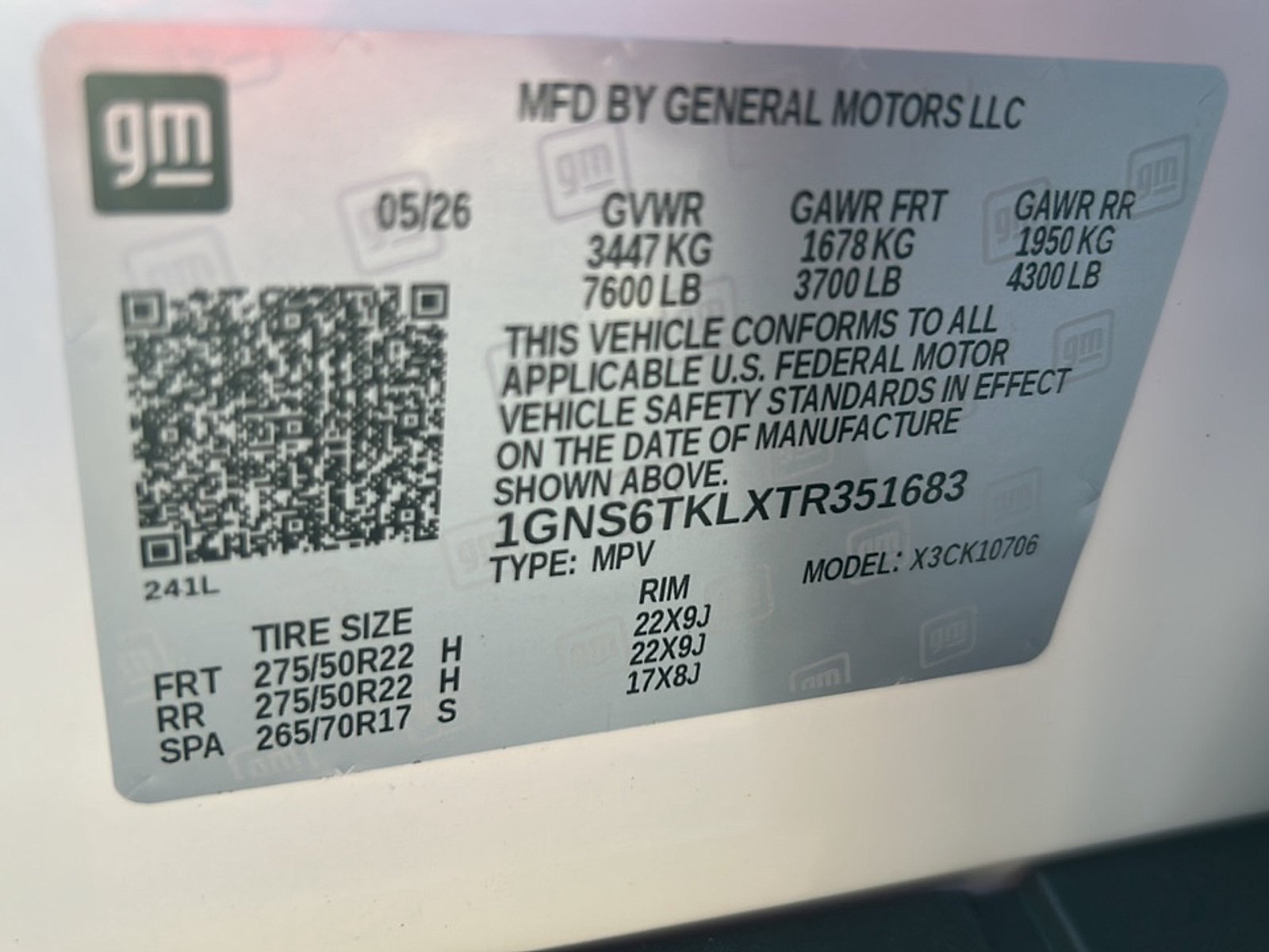 New 2026 Chevrolet Tahoe High Country AWD/4WD image 17