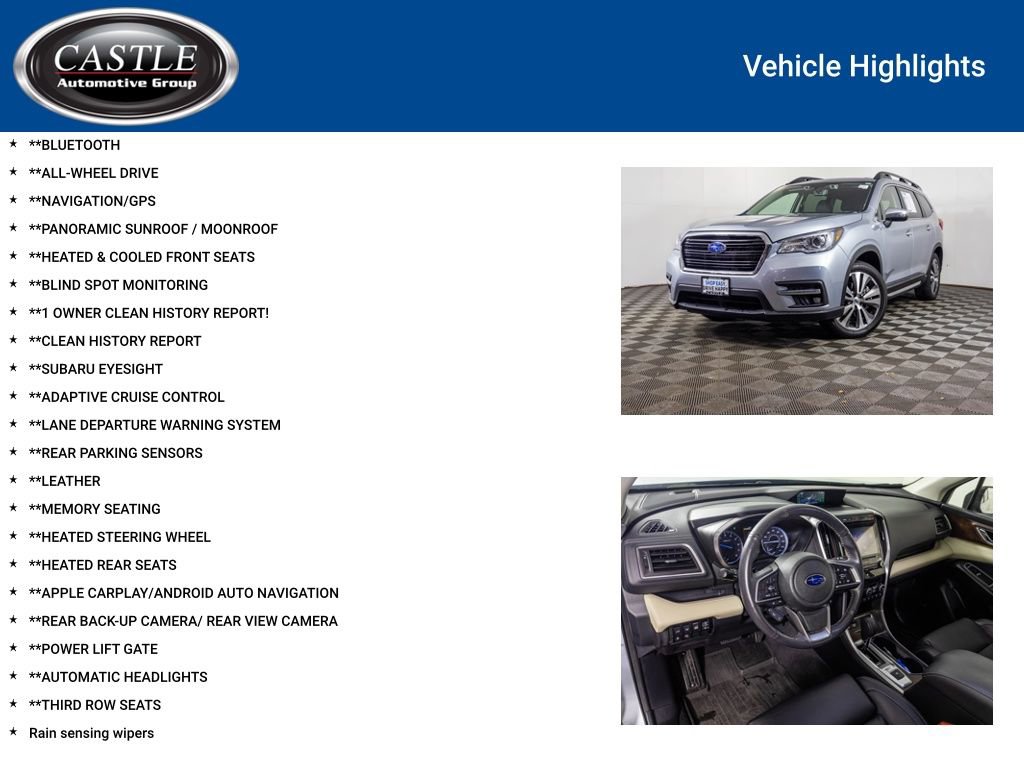 Used 2022 Subaru Ascent Touring image 3