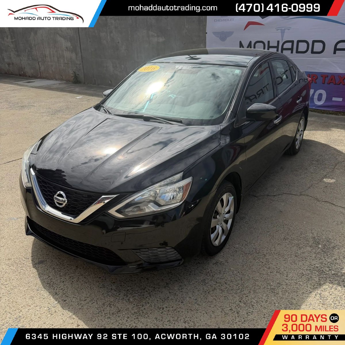 Used 2016 Nissan Sentra S FWD image 2