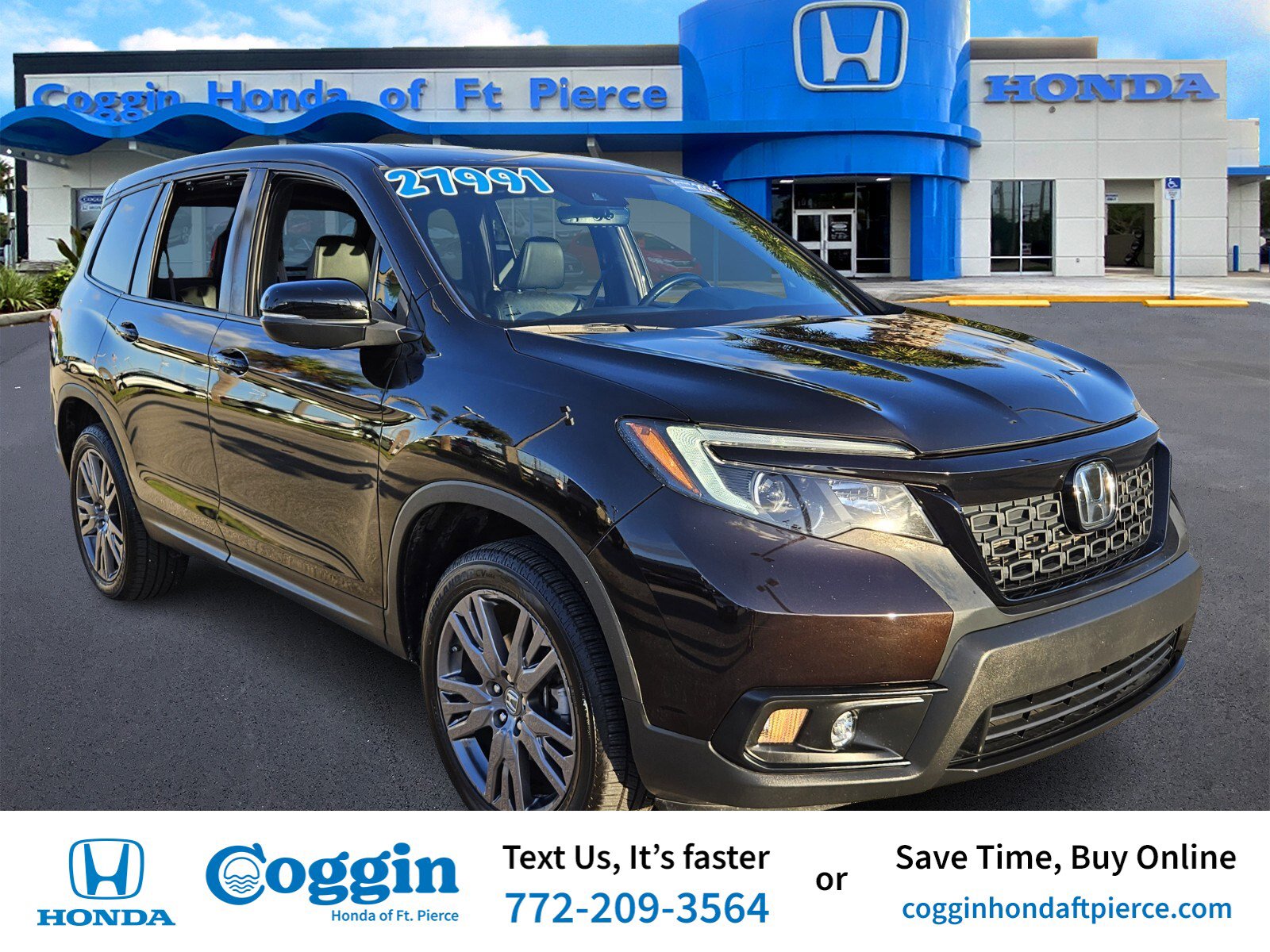 Certified 2021 Honda Passport EX-L