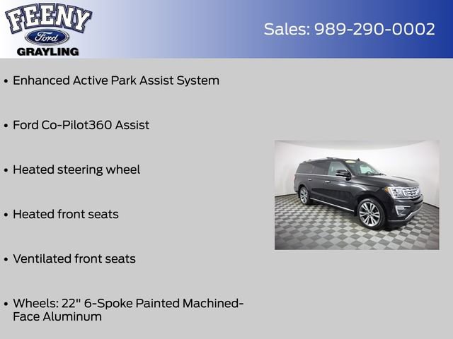 Used 2020 Ford Expedition Max Limited w/ Equipment Group 302A AWD/4WD image 16