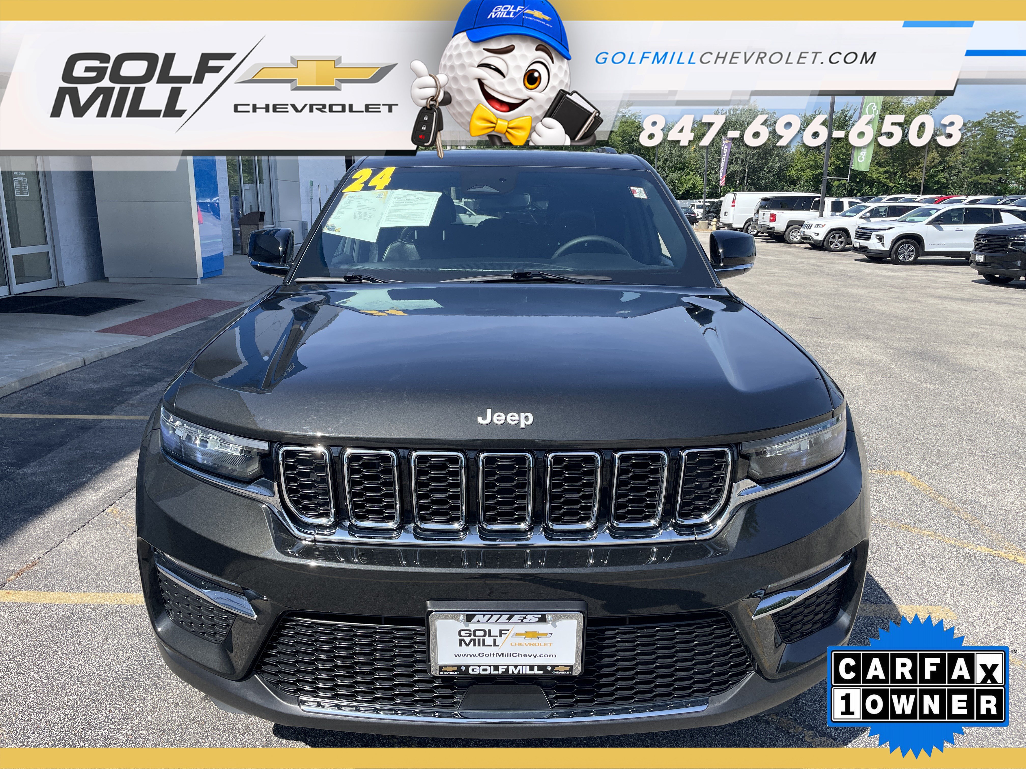 Used 2024 Jeep Grand Cherokee Limited AWD/4WD image 3