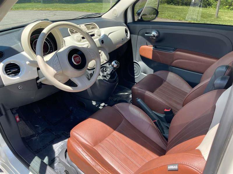 Used 2015 FIAT 500 Lounge w/ Luxury Leather Package FWD image 36