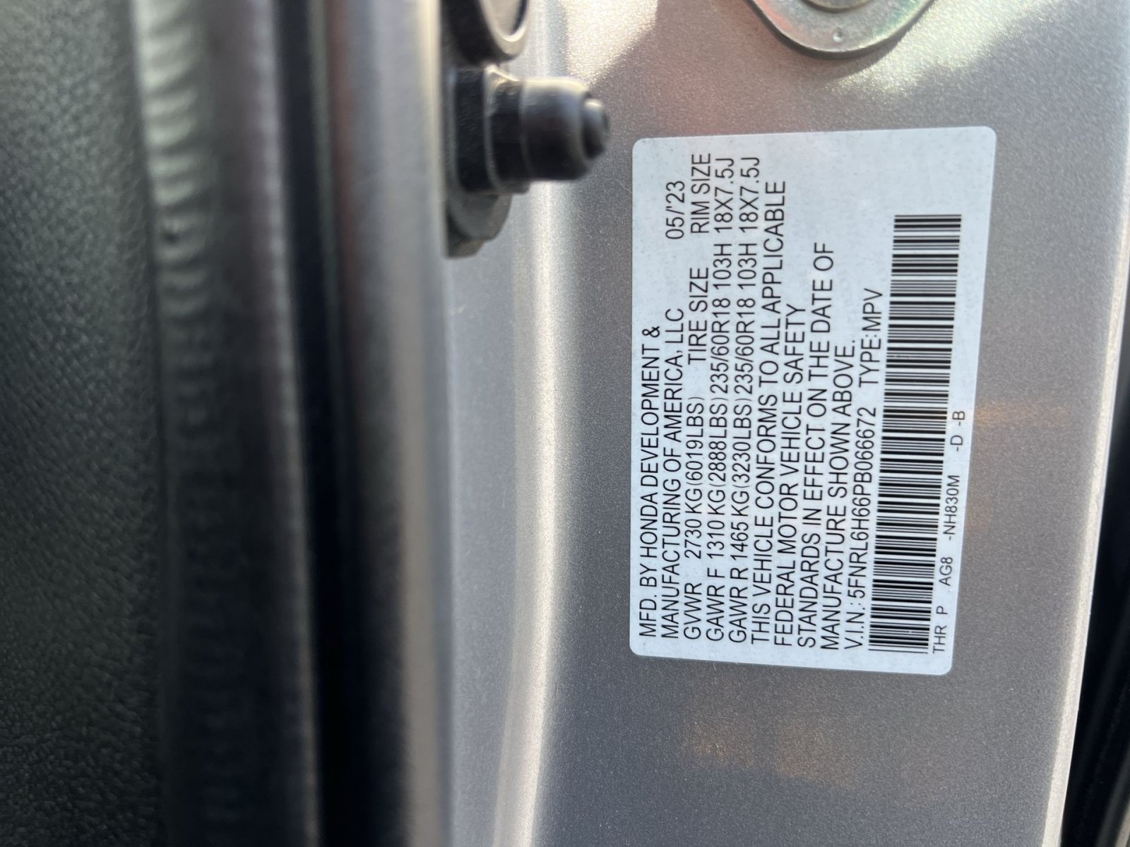Used 2023 Honda Odyssey EX-L image 29