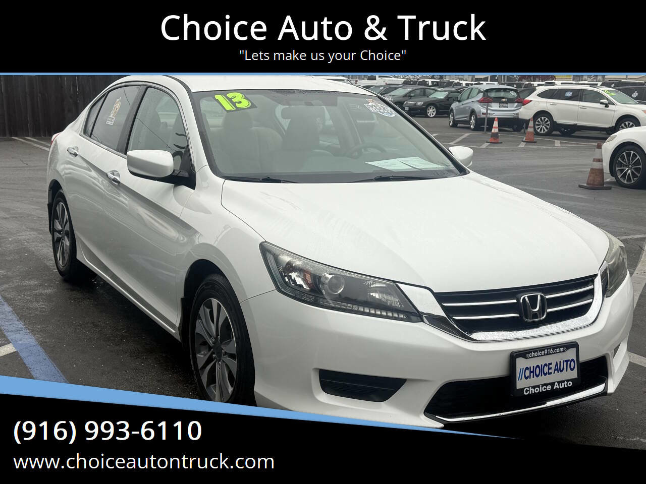 Used 2013 Honda Accord LX image 1