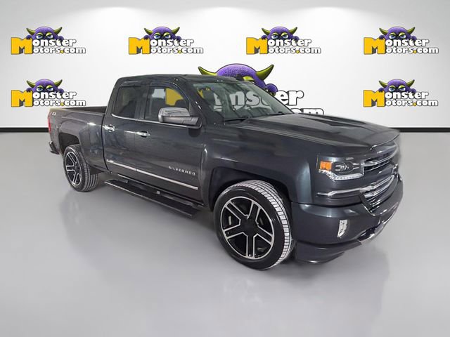 Used 2018 Chevrolet Silverado 1500 LTZ Z71 w/ LPO, Black Pack AWD/4WD image 3
