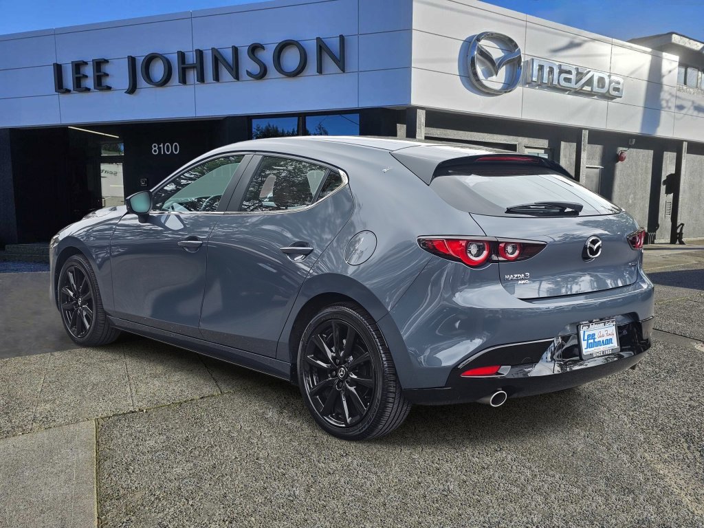 Certified 2025 MAZDA MAZDA3 Carbon AWD/4WD image 3