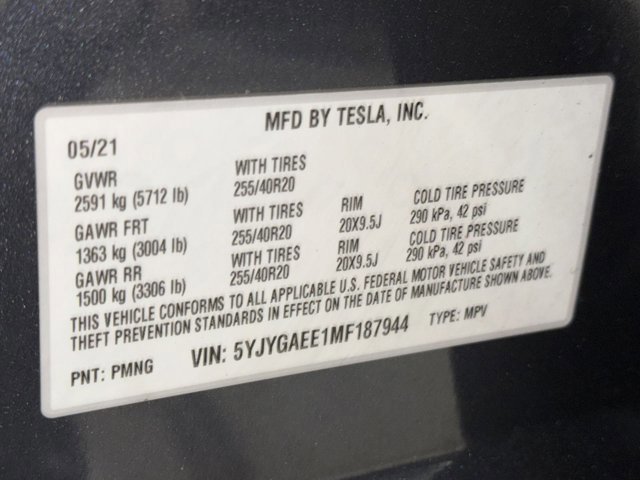 Used 2021 Tesla Model Y Long Range image 21
