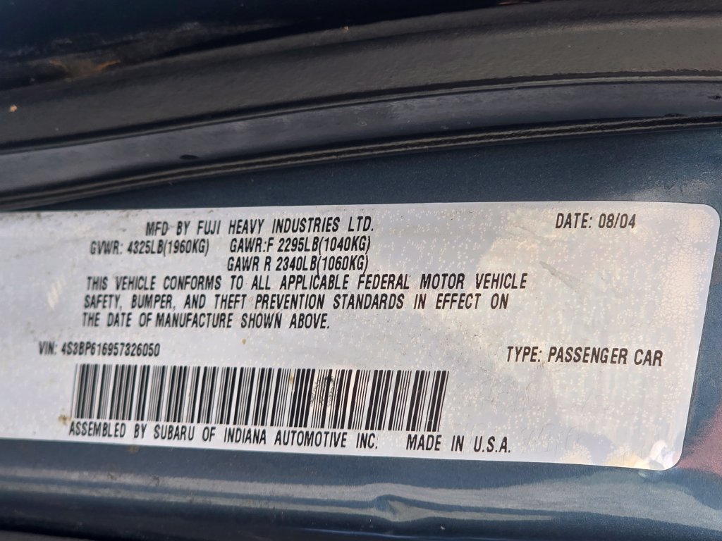 Used 2005 Subaru Legacy 2.5i AWD/4WD image 47