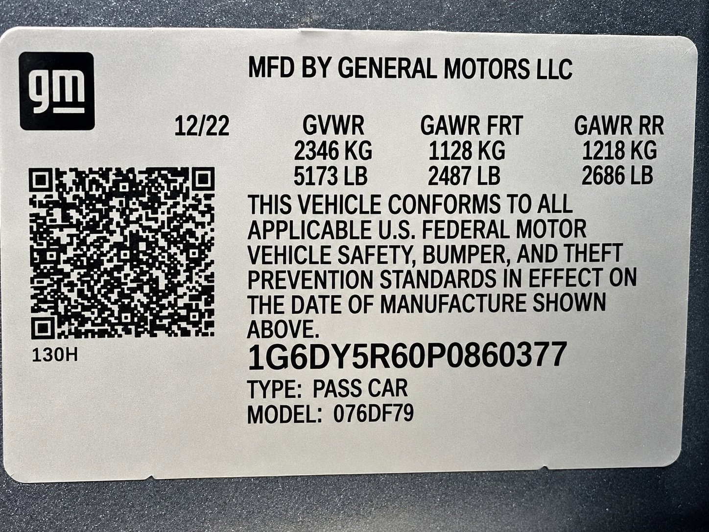 Certified 2023 Cadillac CT5 V Blackwing w/ Parking Package RWD image 13
