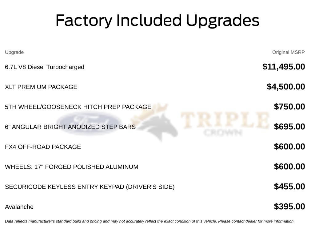 New 2026 Ford F350 XLT w/ XLT Premium Package AWD/4WD image 11