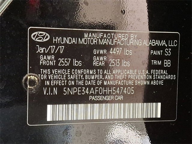 Used 2017 Hyundai Sonata Limited w/ Ultimate Package 04 image 29