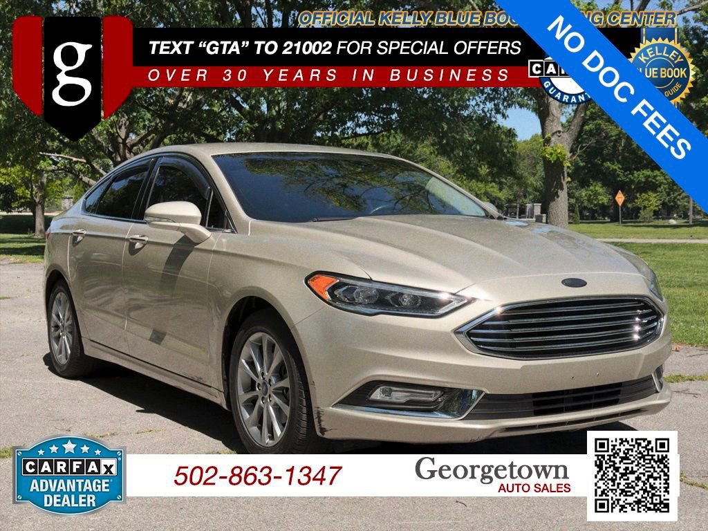 Used 2017 Ford Fusion SE w/ Fusion SE Technology Package