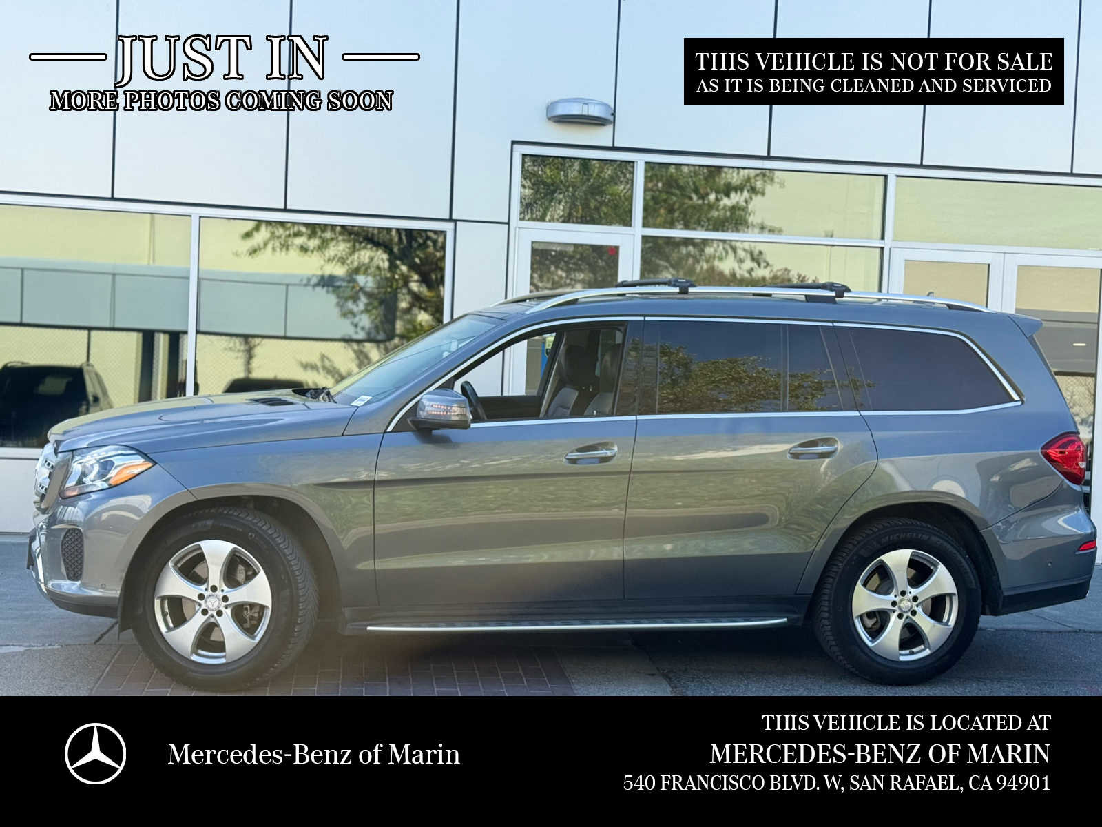 Used 2017 Mercedes-Benz GLS 450 4MATIC image 3