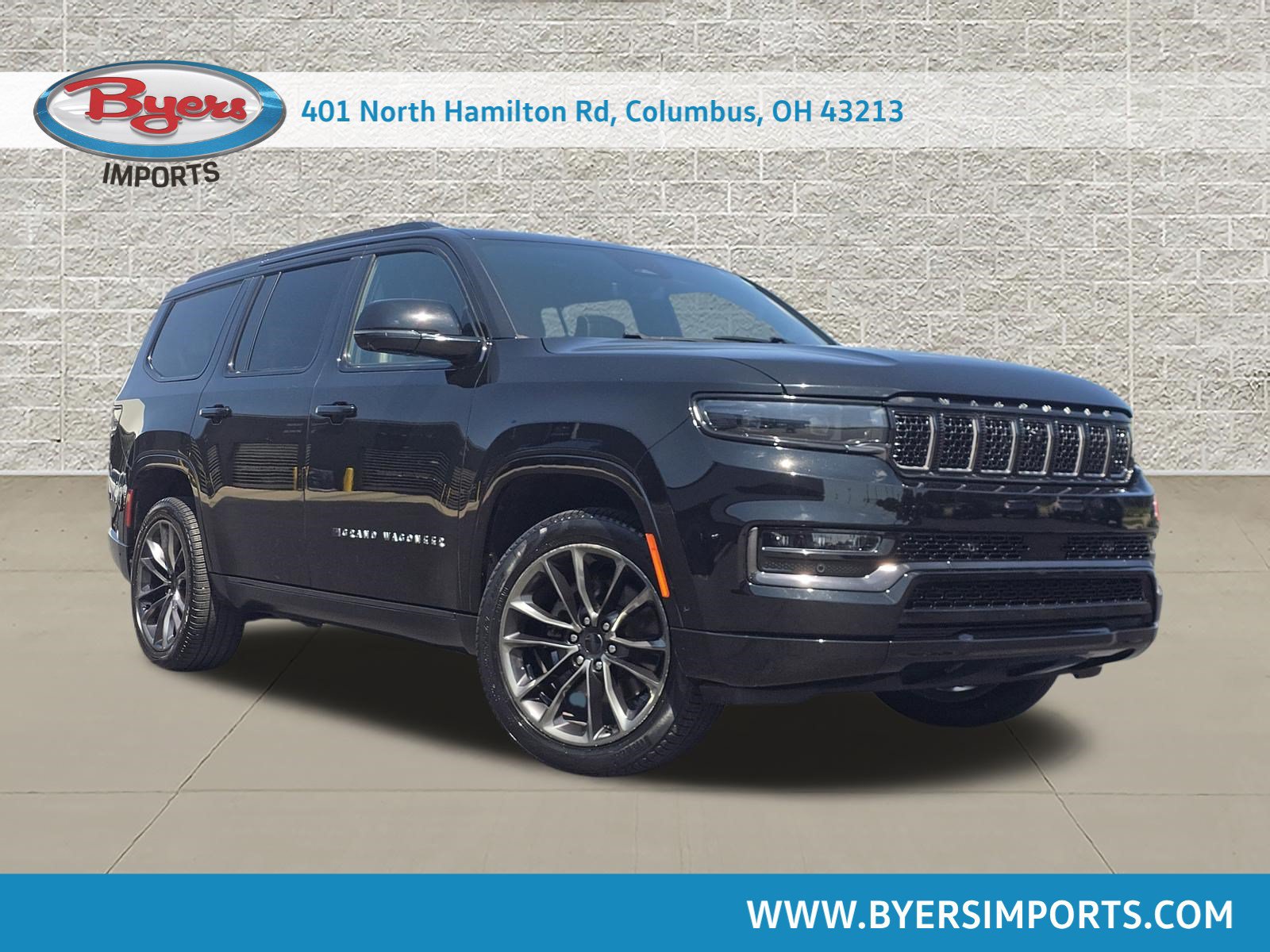 Used 2025 Jeep Grand Wagoneer Series II Obsidian w/ Quick Order Packagew 28T AWD/4WD 360° Tour