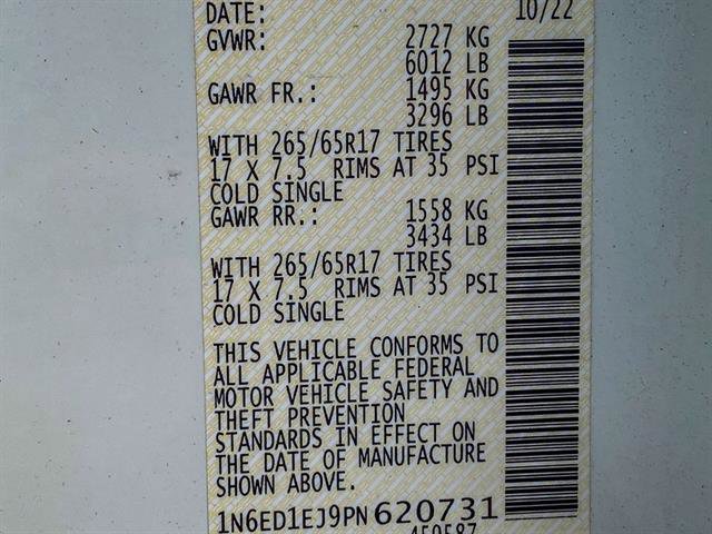 Used 2023 Nissan Frontier SV w/ SV Convenience Package image 26