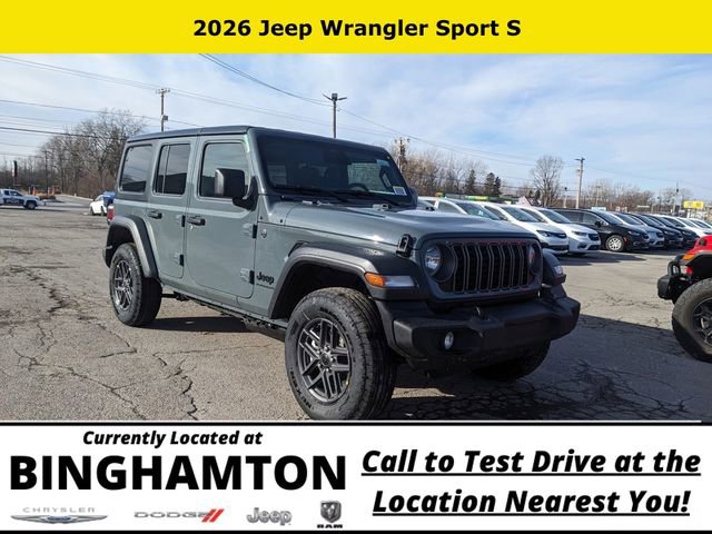 New 2026 Jeep Wrangler Unlimited Sport