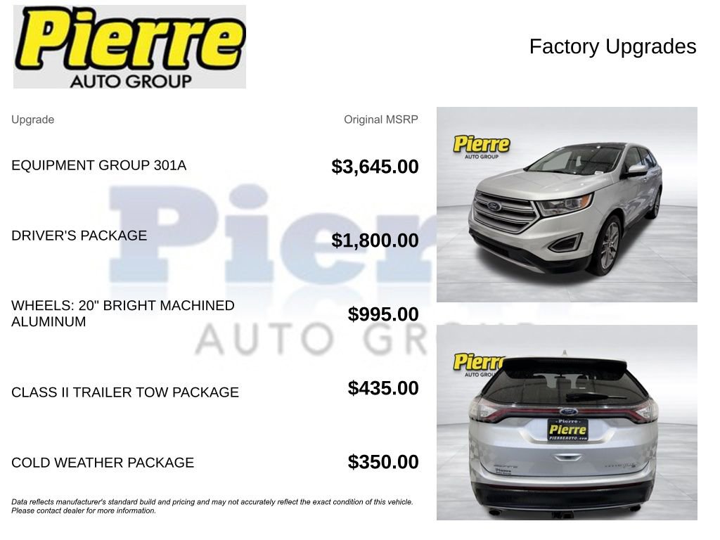 Used 2017 Ford Edge Titanium w/ Equipment Group 301A image 13