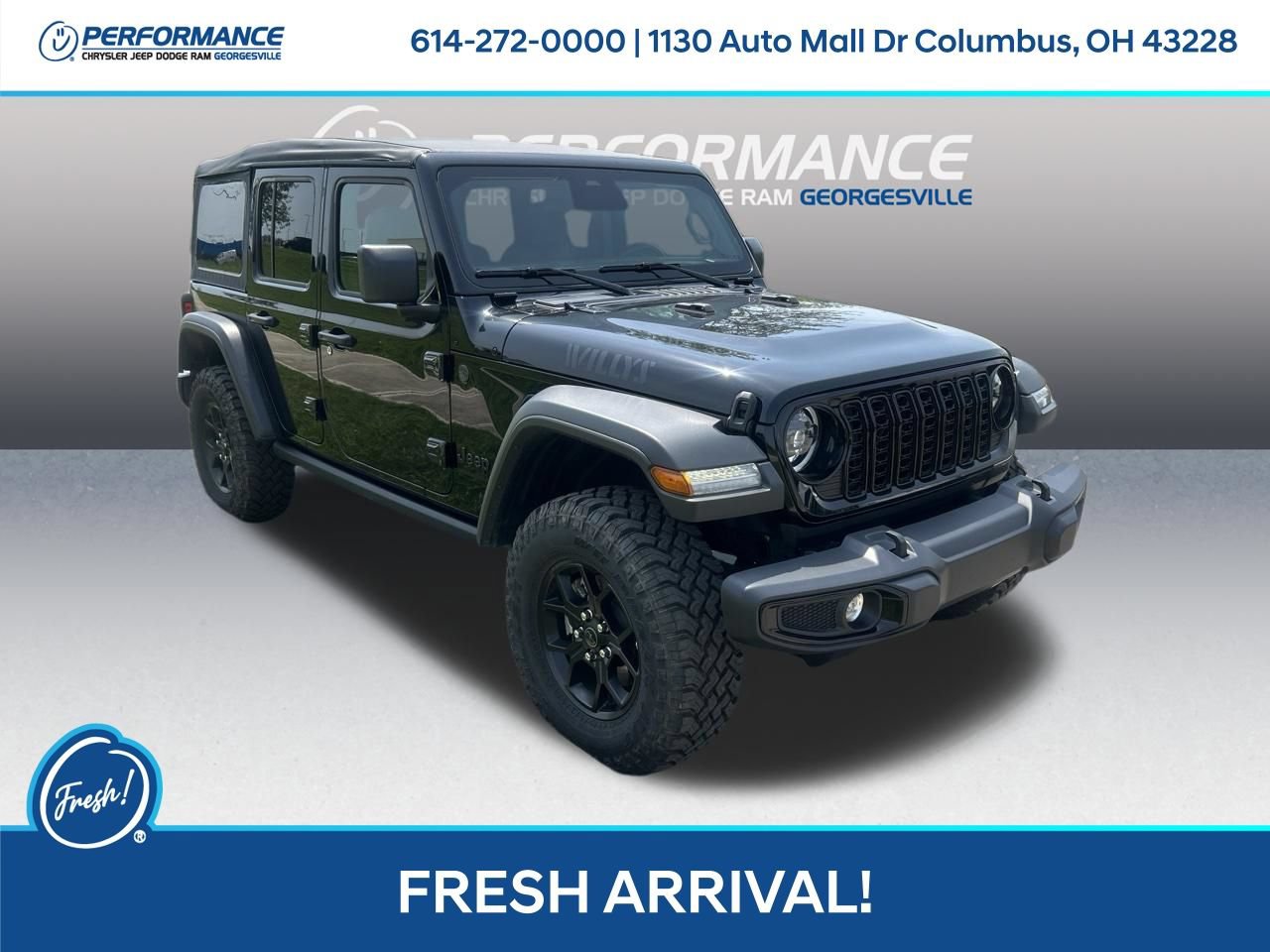 Used 2025 Jeep Wrangler Unlimited Sport AWD/4WD image 1