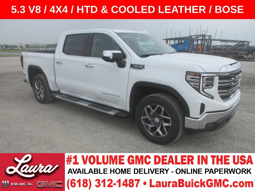 New 2026 GMC Sierra 1500 SLT w/ SLT Premium Package AWD/4WD image 1