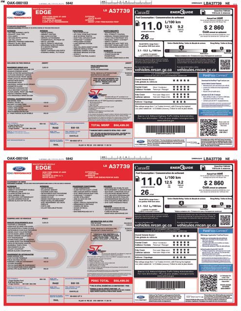 Used 2020 Ford Edge ST w/ Equipment Group 401A image 29