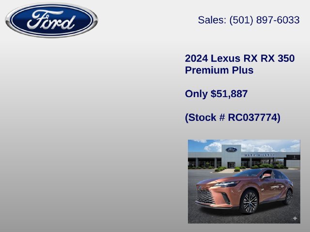 Used 2024 Lexus RX 350 Premium Plus w/ Convenience Package FWD image 36
