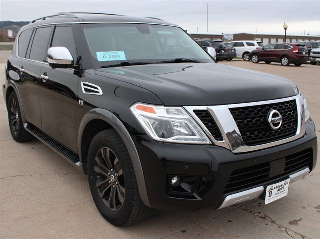 Used 2017 Nissan Armada Platinum w/ Captain Seat Package AWD/4WD image 10