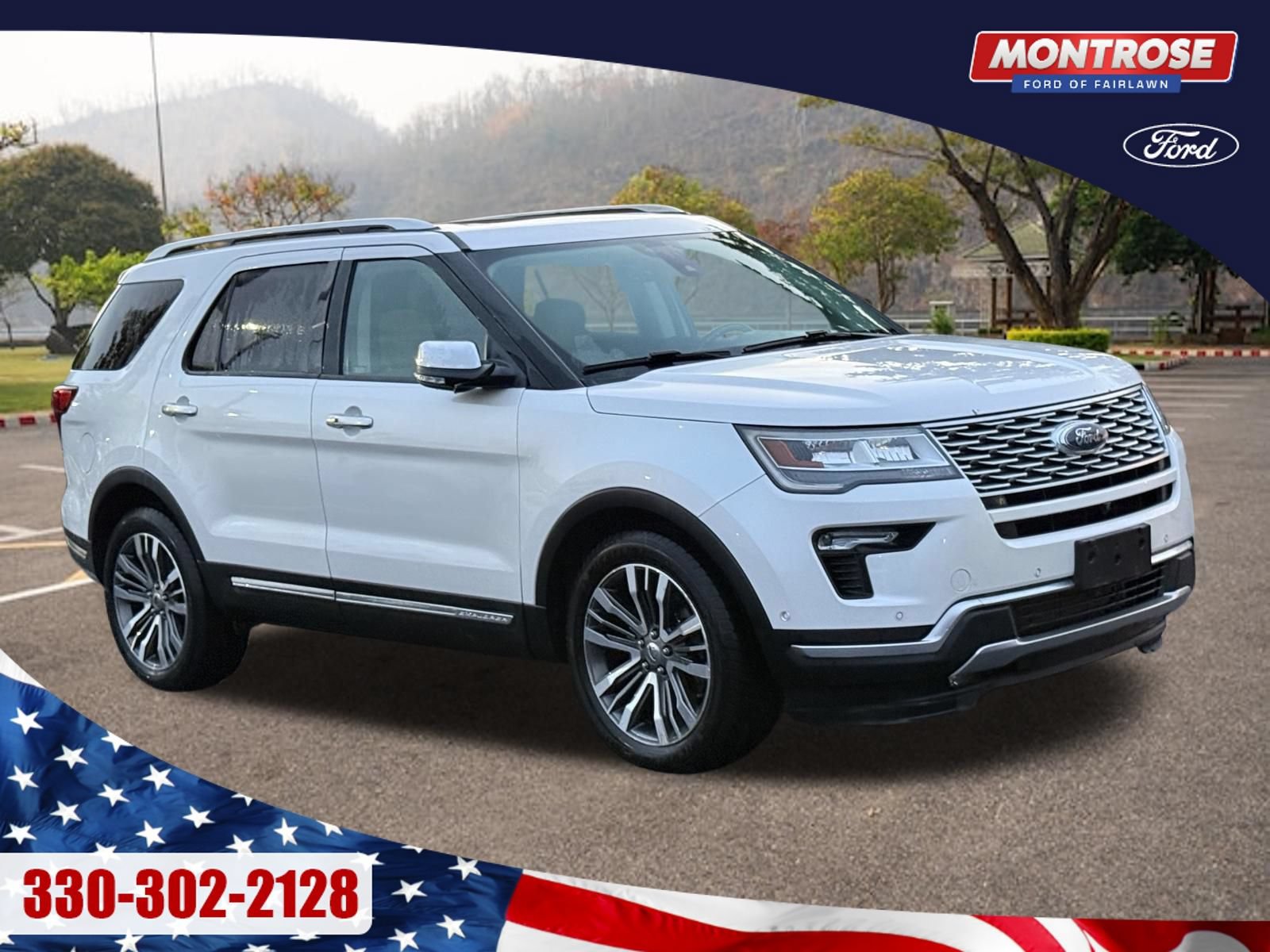 Used 2018 Ford Explorer Platinum AWD/4WD image 1