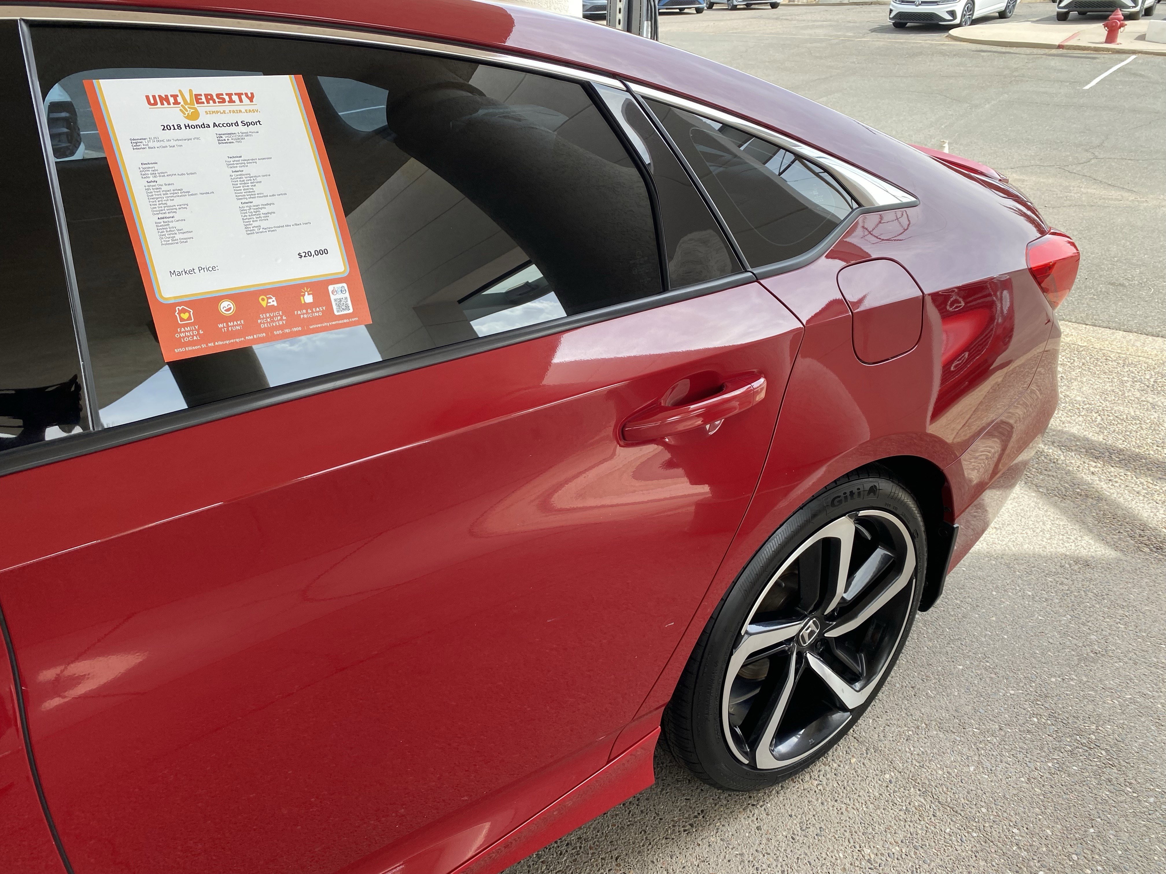 Used 2018 Honda Accord Sport image 49