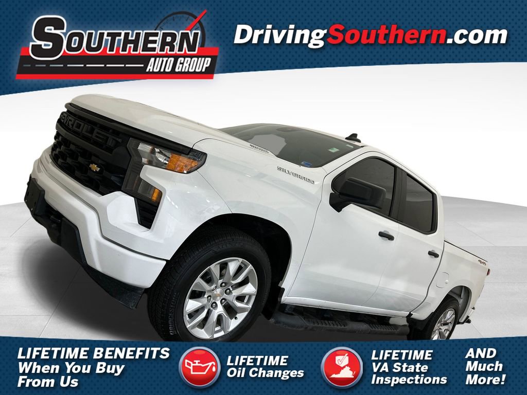 Used 2024 Chevrolet Silverado 1500 Custom AWD/4WD image 1